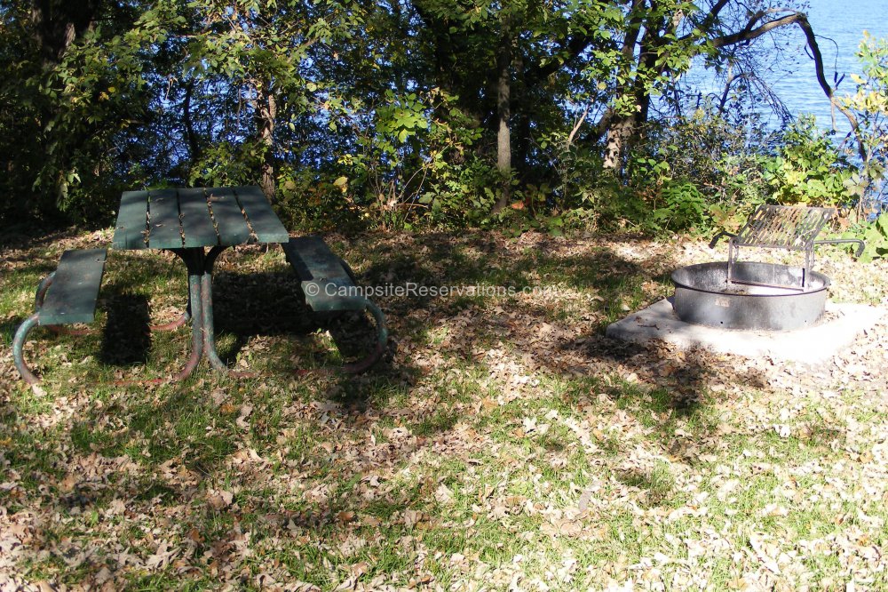 Campsite 165 in Marble Beach State Park Campground at Marble Beach